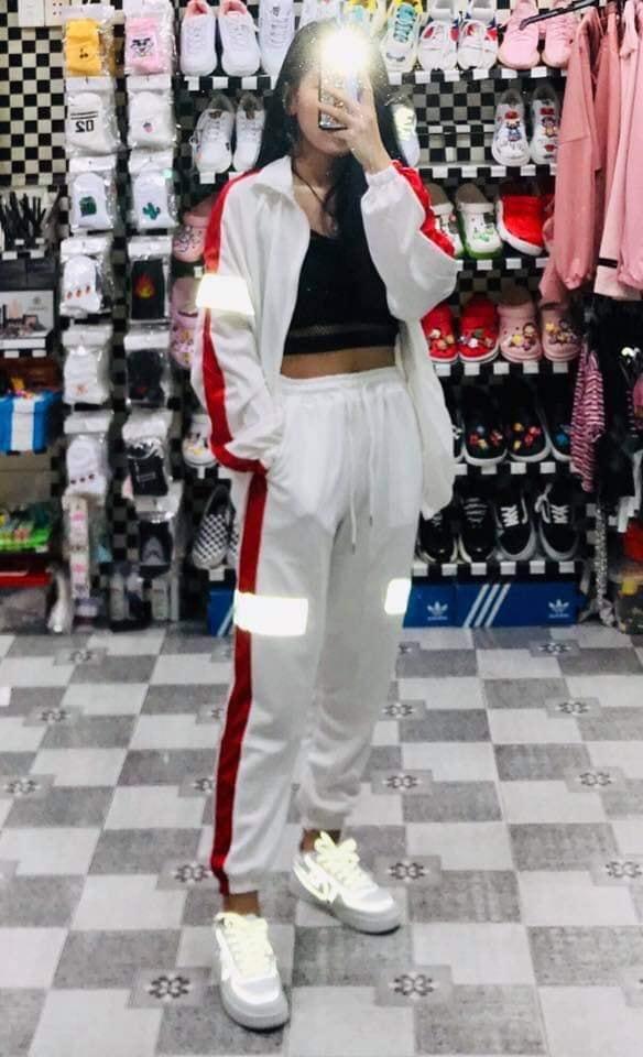 [HCM]✨Set áo khoác dù và quần jogger  phản quang chất dù hot trend✨(kèm ảnh thật)