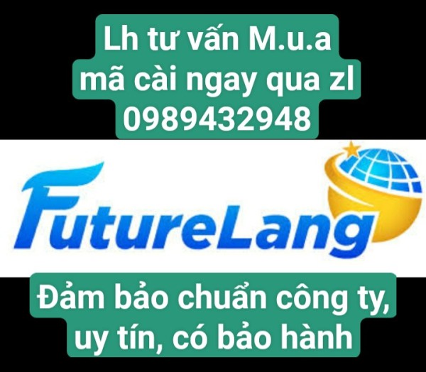 Bảng giá Thẻ học tiếng Anh Future Lang (Một năm, Trọn đời) Phong Vũ