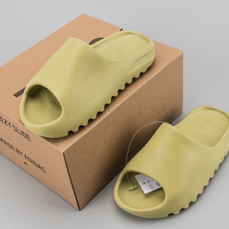 Dép Yeezy Slide Resin màu vàng nhạt ( Full box)
