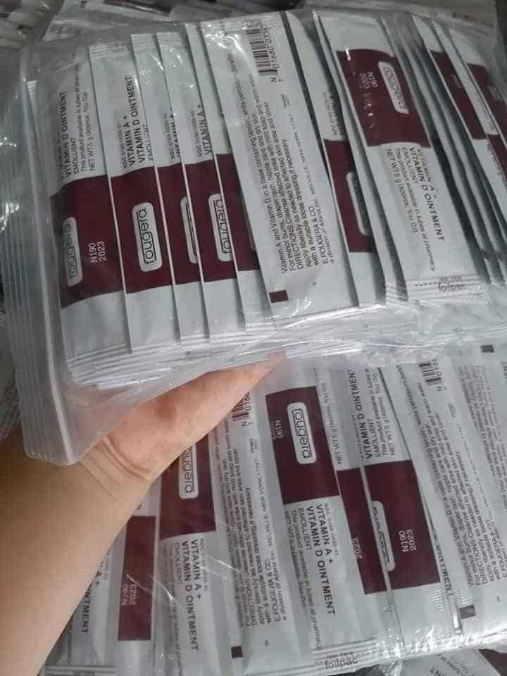 Dưỡng gói vitamin AD 100 gói