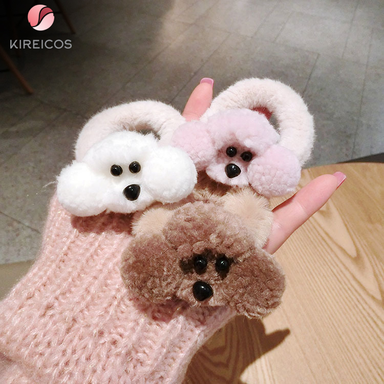 [HCM]Cột Tóc Chó Poodle siêu cute hot trend hàn quốc - kireicos