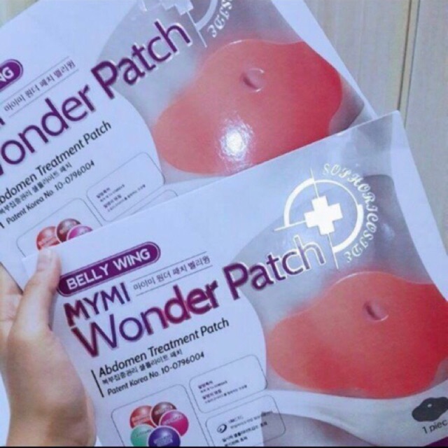 Vỉ 5 Miếng dán tan mỡ thon bụng MYMI Wonder Patch