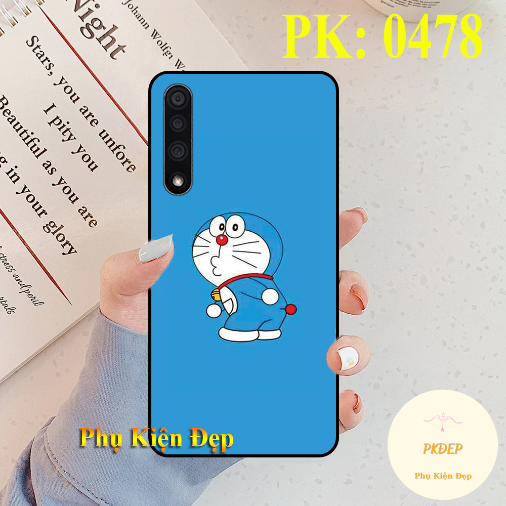 [HCM]Ốp lưng Vsmart Live 1 dẻo đen in hình Doraemon