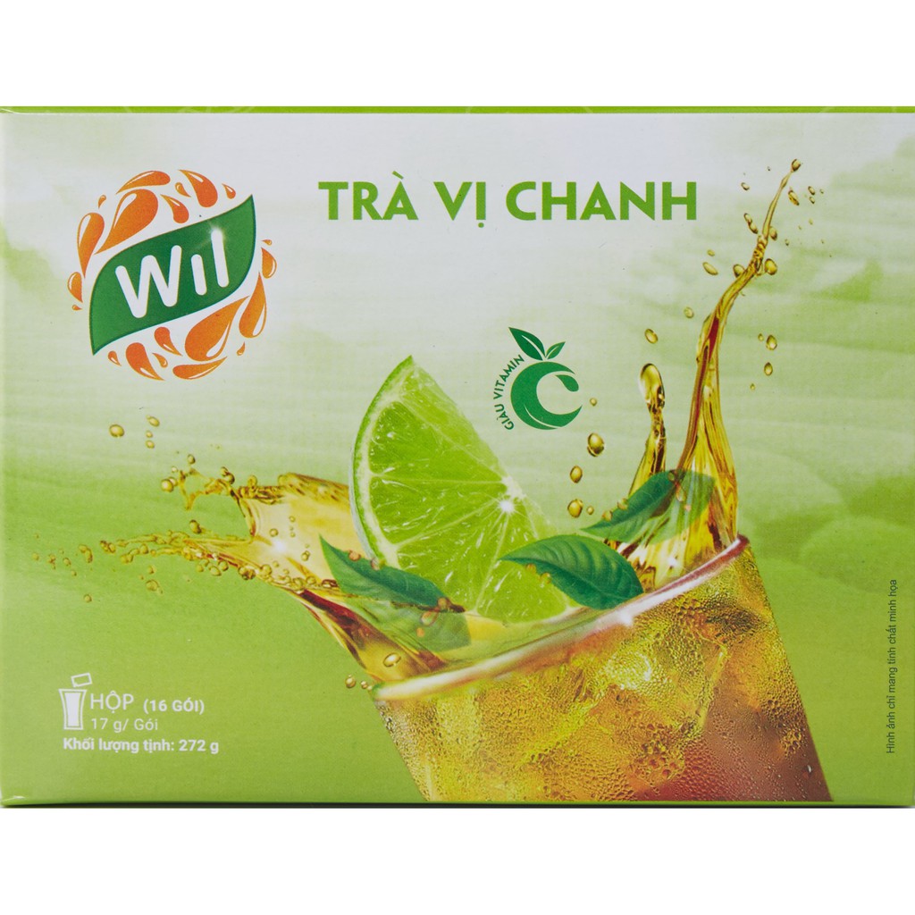 TRÀ VỊ CHANH WIL - Hộp 272g
