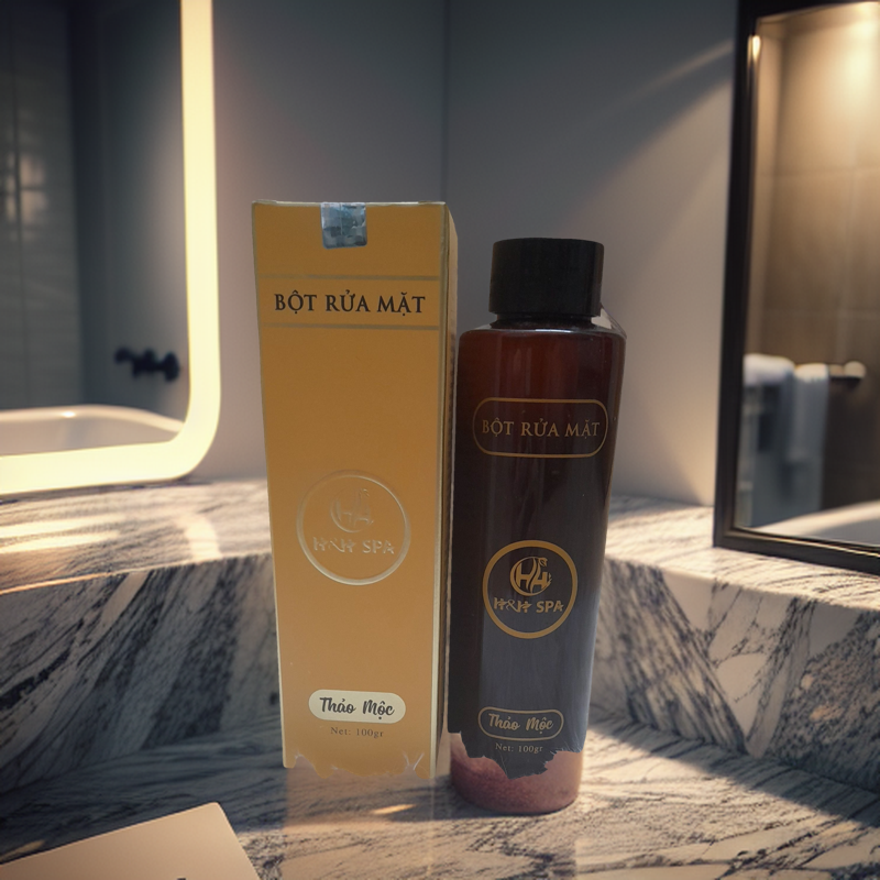 Bột rửa mặt thảo mộc H&H Spa