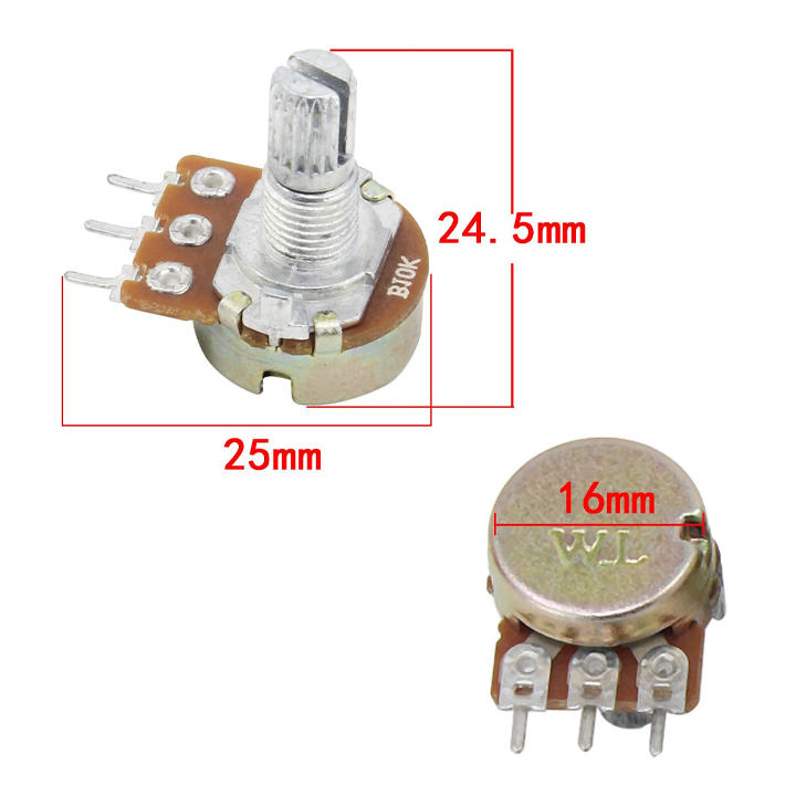 Biến Trở Volume (Triết Áp Đơn) Các Loại