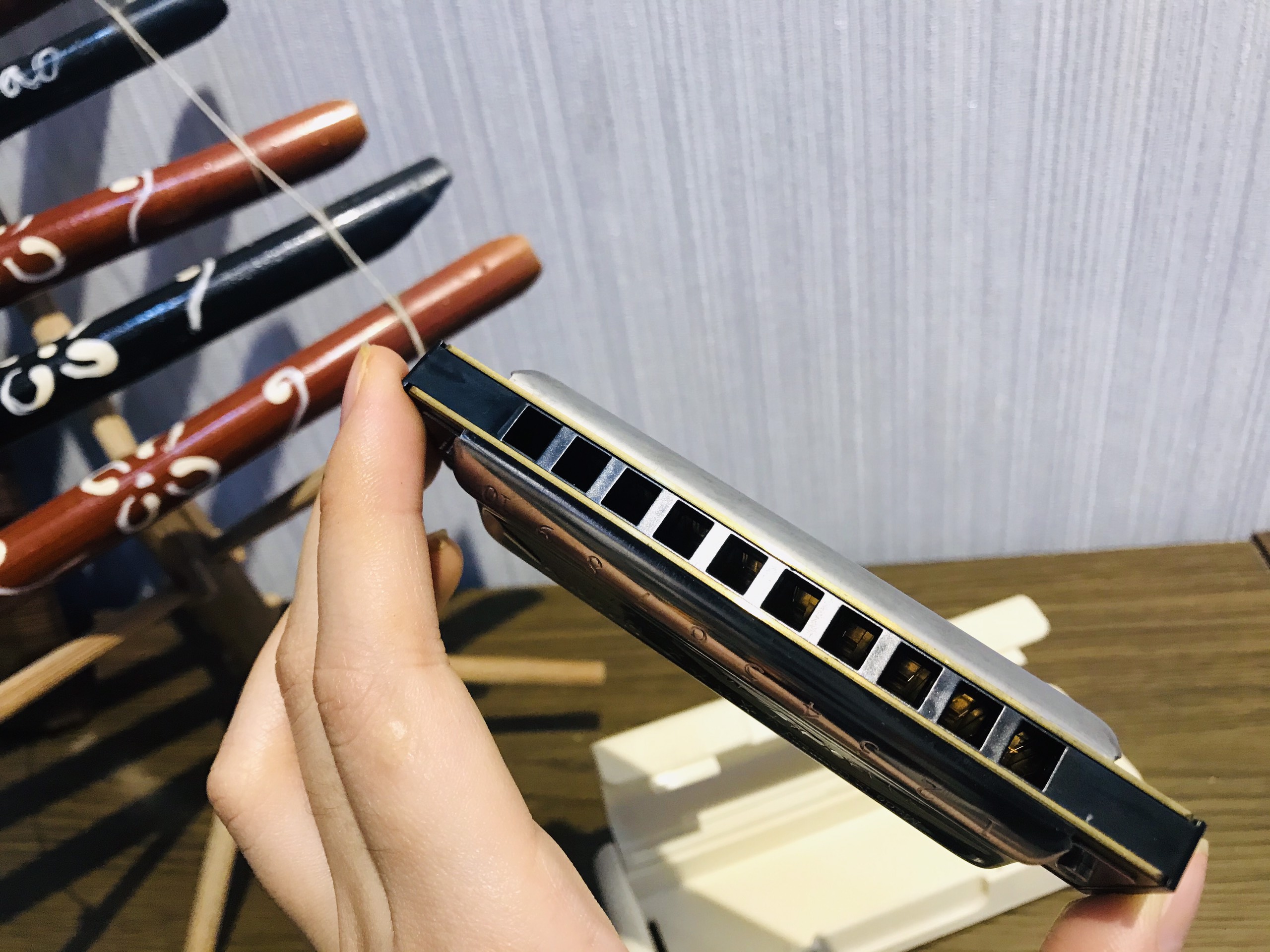 Kèn diatonic harmonica Hohner Big River Harp ( Full Tone, Key A, Bb, C, D ,E, F, G ) Nhập Khẩu Đức - Phân phối Sol.G