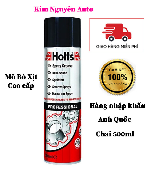 MỠ BÒ LITHIUM DẠNG XỊT CAO CẤP 450ML TOPDA