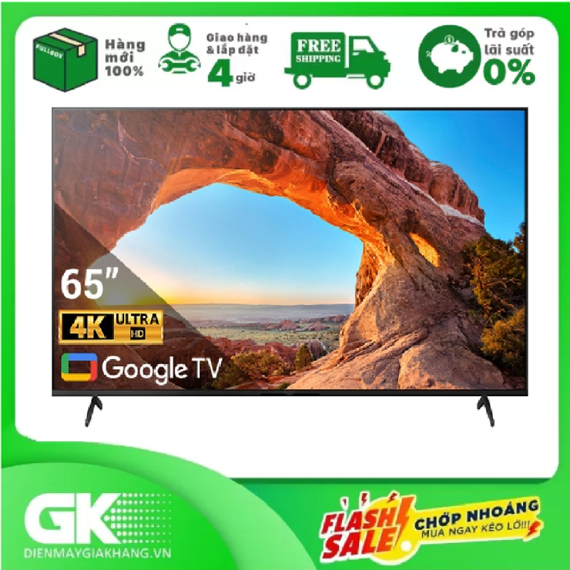 Bảng giá Smart Tivi 4K Sony KD-65X86J 65 inch Android TV - Hệ điều hành giao diện Android OS