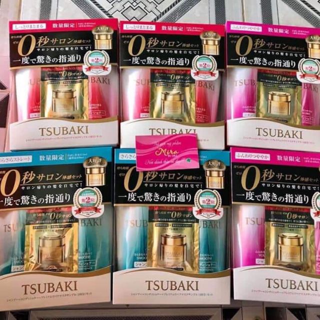 Dầu gội xả Tsubaki 500 ml