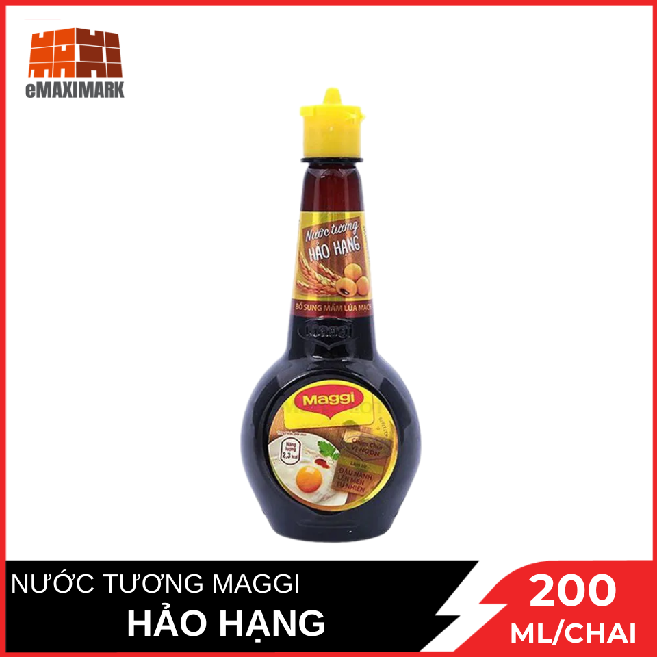Nước tương maggi hảo hạng chai 200ml