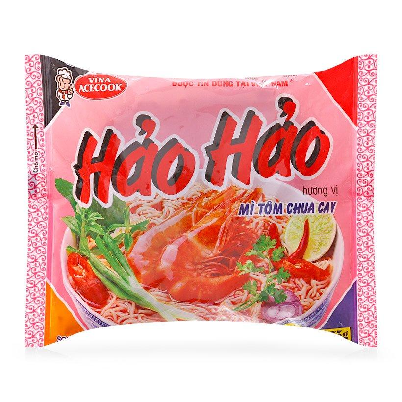 Thùng 30 gói mì Hảo Hảo vị tôm chua cay 75g