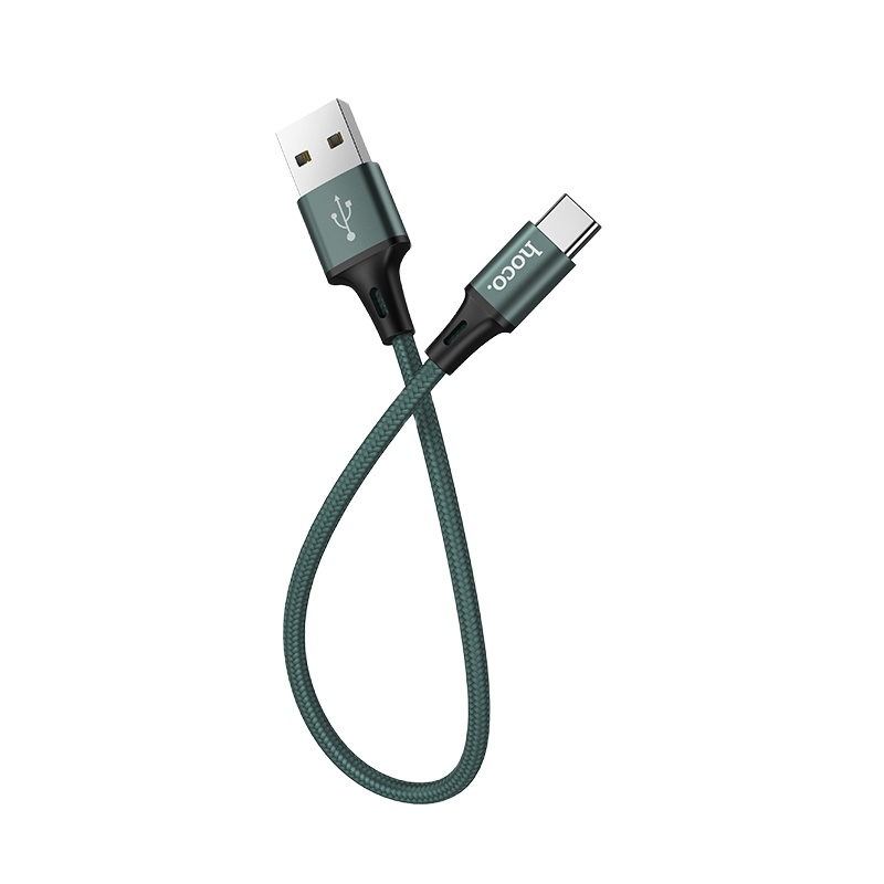 Cáp Sạc Nhanh Hoco Du10 Pro Dây Dù Type C 3.0a Dài 0.25m
