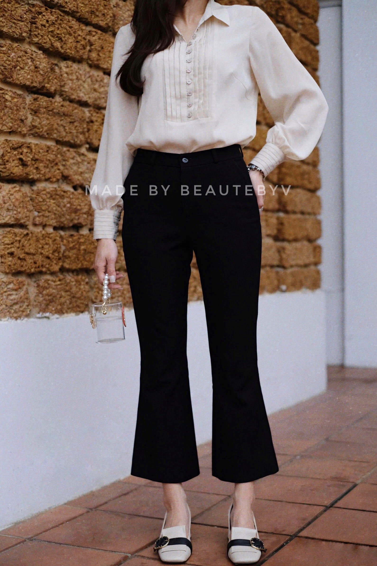 BEAUTEBYV - Quần Ống Loe