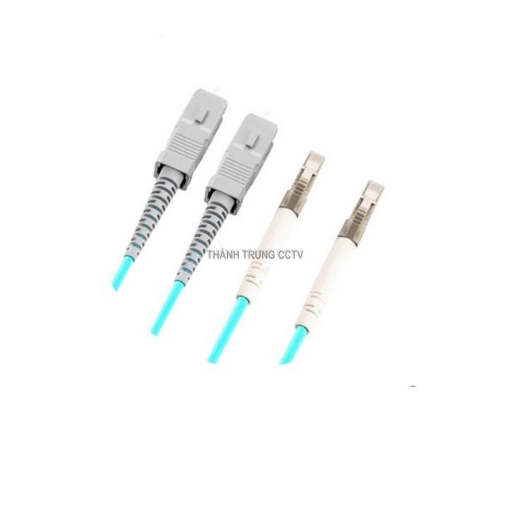 Dây nhảy quang multi mode OM3 LC-SC duplex