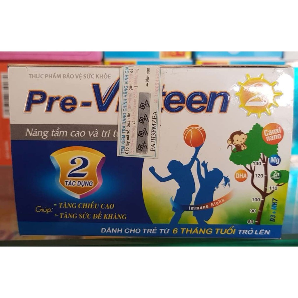 Pre - Vipteen 2 hỗ trợ tăng chiều cao mk7