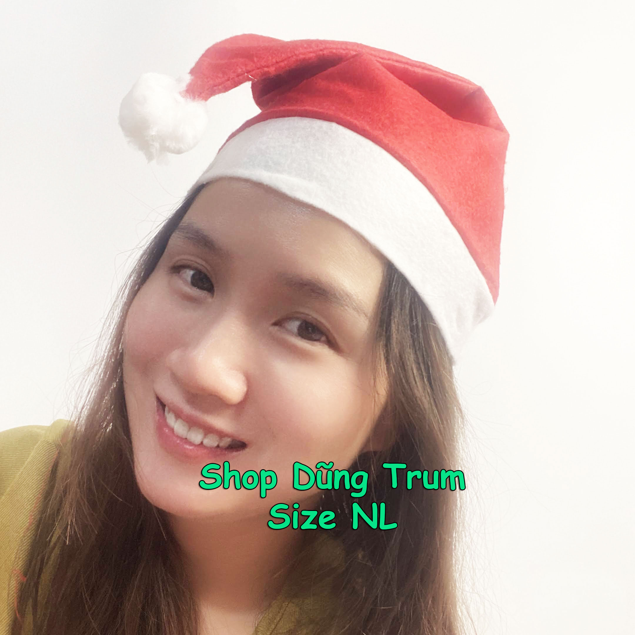 Mũ Noel Vải Nỉ Mỏng