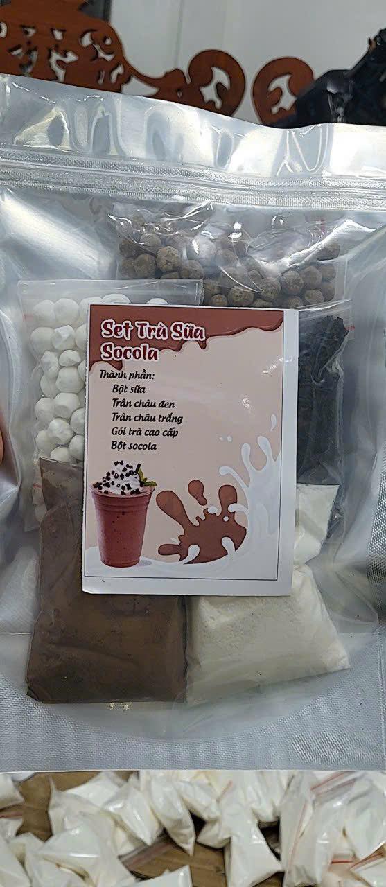 sét trà sữa - 8 vị trà sữa