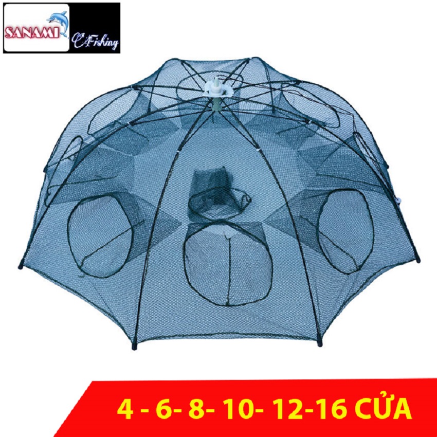 [Xưởng Sản Xuất] LƯỚI BÁT QUÁI Lưới Đánh Cá 8 cửa 16 cửa 12 cửa đủ loại lồng bát quái - A CƯỜNG FISHING, lưới bắt cá, lưới lồng bắt cá tôm lươn trạch, lưới đánh cá