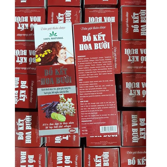 SIÊU RẺ - DẦU GỘI BỒ KẾT SẢ CHANH 300 ML