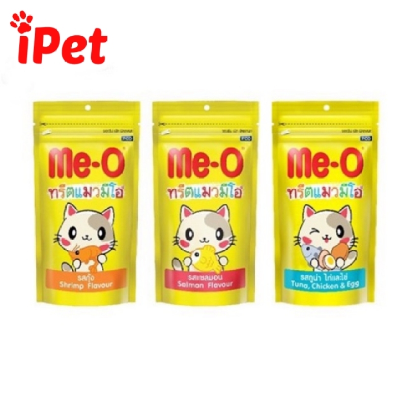 Bánh Snack Thưởng Me-o Cho Mèo 3 Vị Gói 50g - iPet Shop