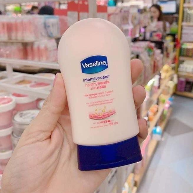 Kem dưỡng da tay và móng tay Vaseline Intensive Care 85g