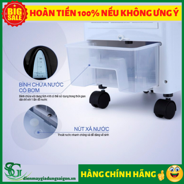 [HCM]Quạt làm mát không khí Kachi MK202