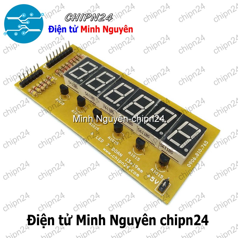 [1 cái] (D96) Module 6 Led 7 đoạn 13x19mm (0.56 inch)