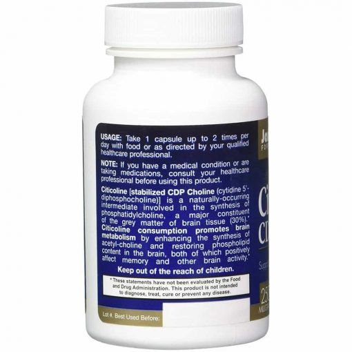 Jarrow Citicoline CDP Choline 60 viên