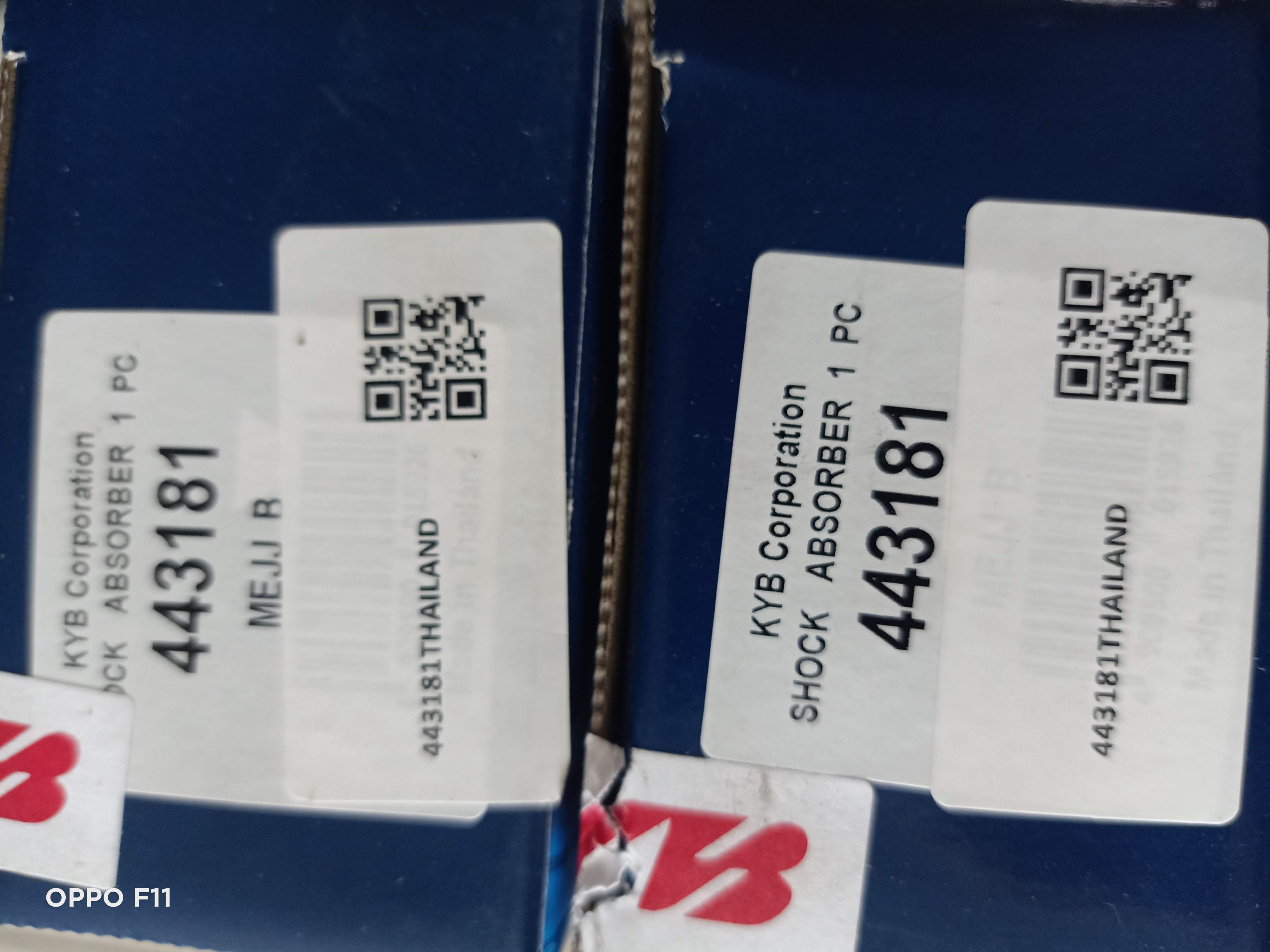 Phuộc Nhún Giảm Sốc Trước Xe TOYOTA ZACE KYB Thái Lan ( Giá 1 Cặp)