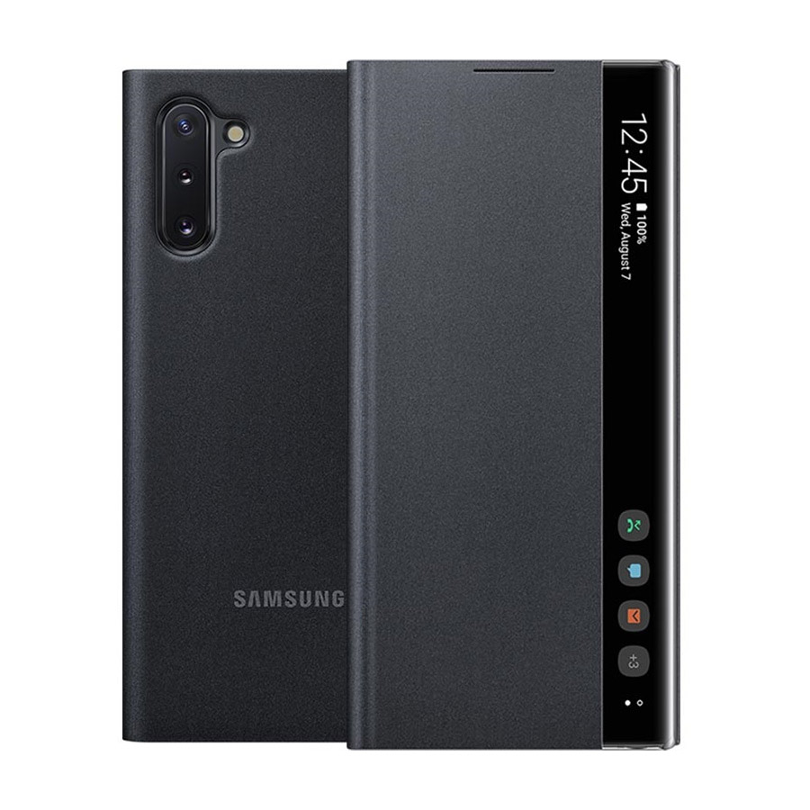 Bao Da Clear View Dành Cho Samsung note 10, note 10 plus ( không chip cảm ứng )