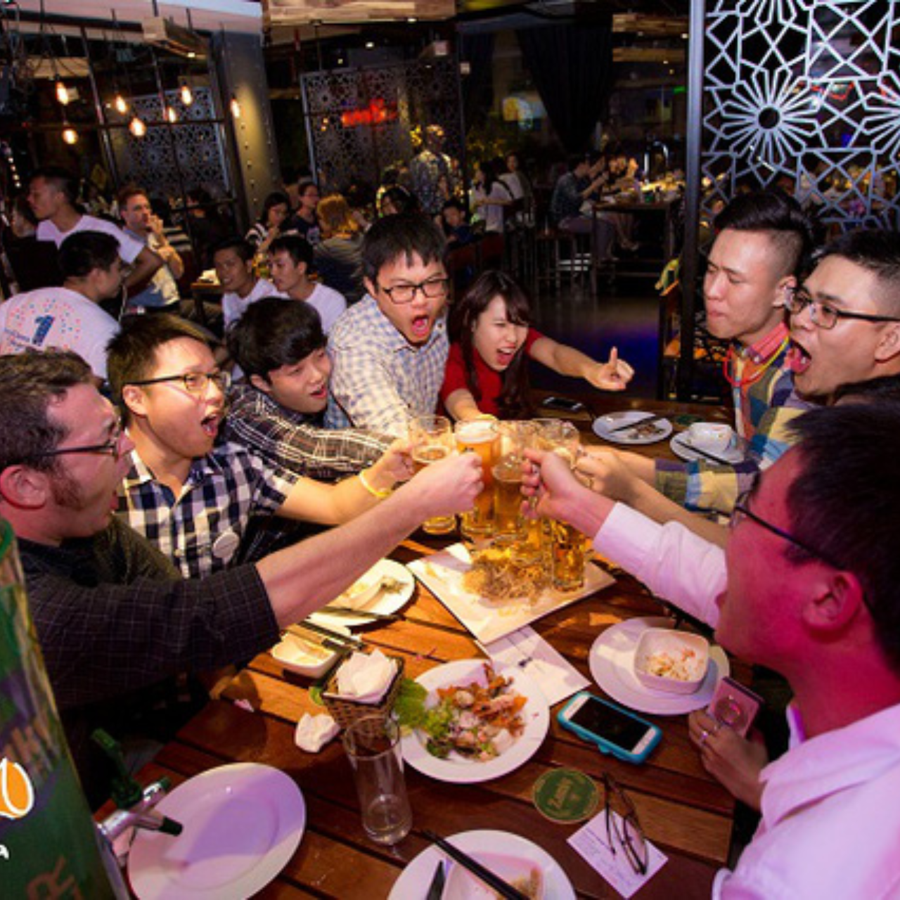 Bia tưoi Viken Sài Gòn