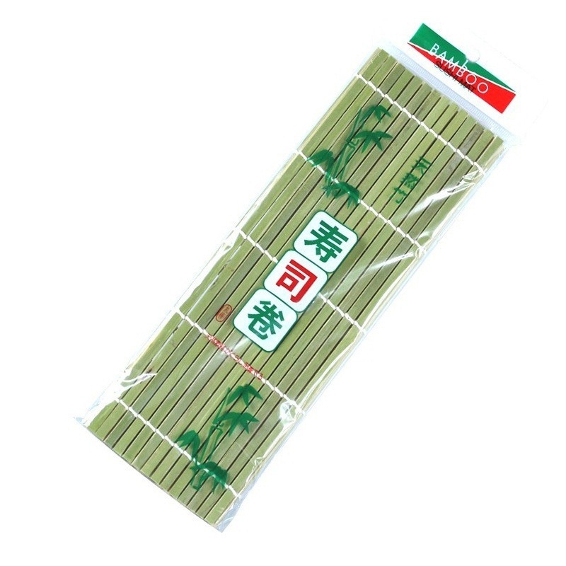 Mành Tre Cuộn Sushi Xanh