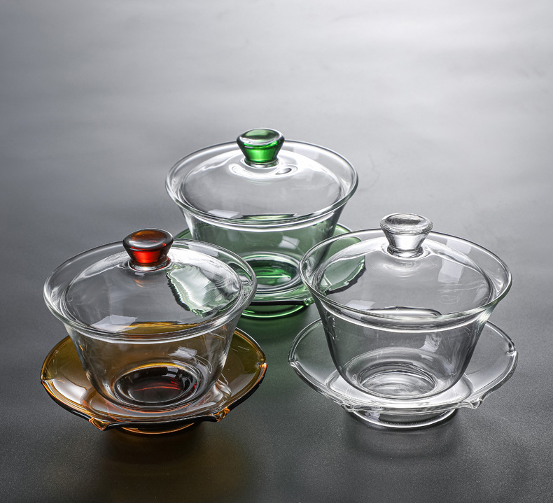 Chén Khải Tiềm Trà Bằng Thủy Tinh Dung Tích 200 ml