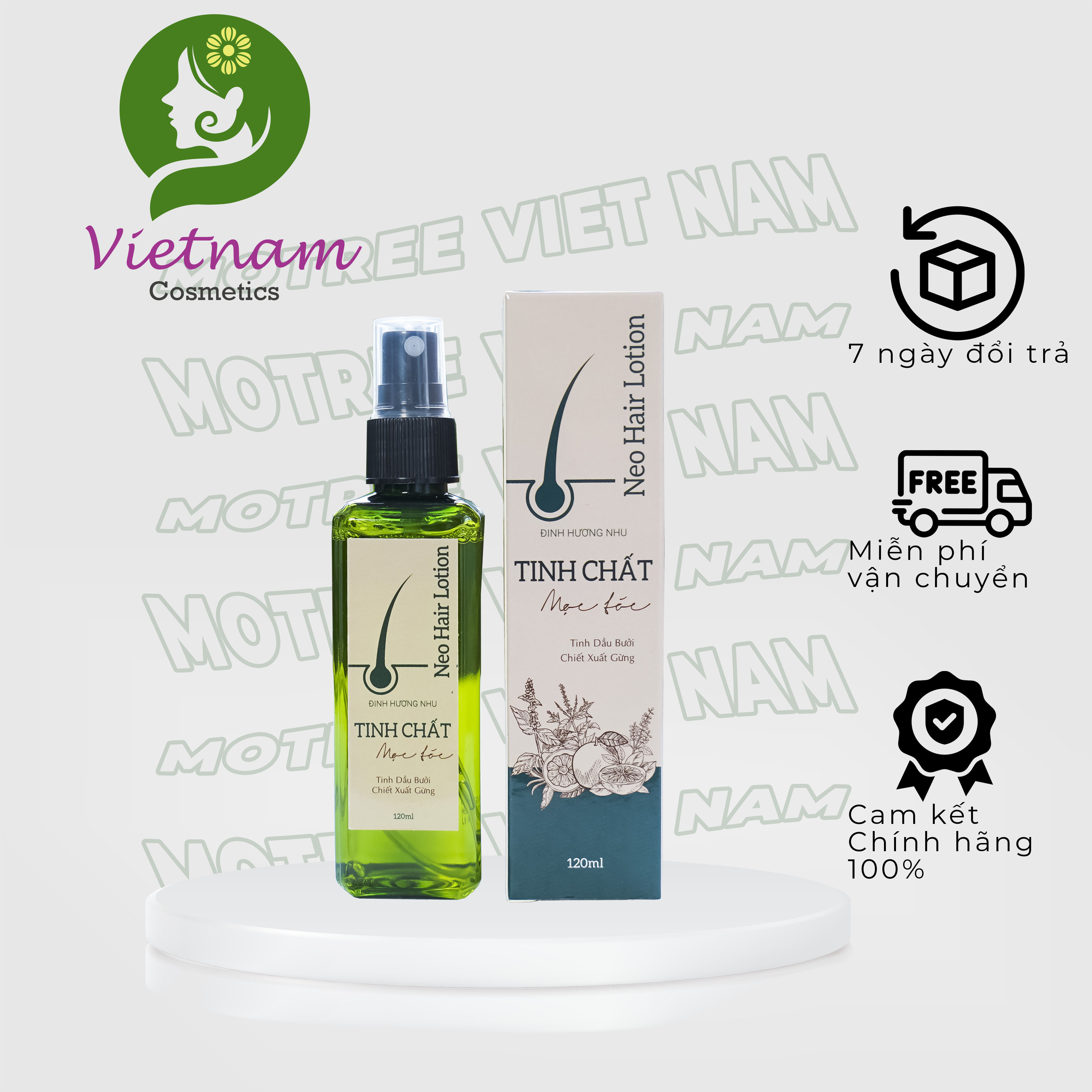 Xịt mọc tóc Đinh Hương Nhu 120ml