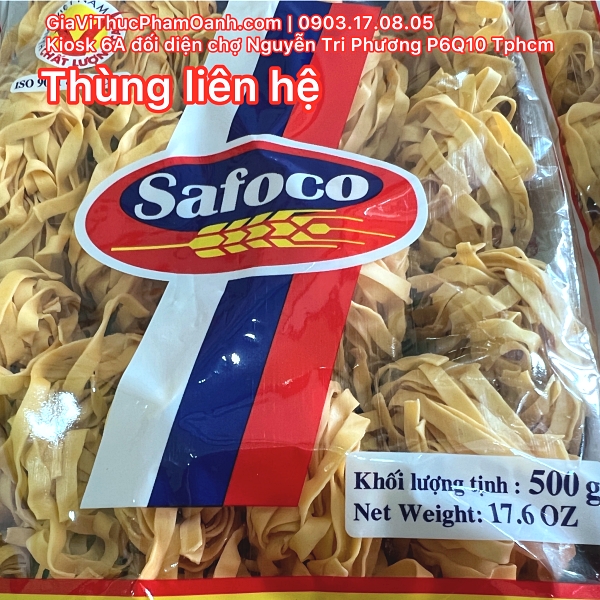 Thick string egg noodles Safoco