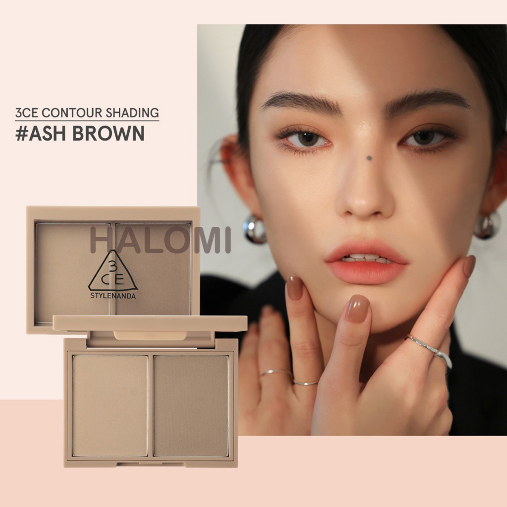 Phấn Tạo Khối 3CE Contour Shading kiểm soát dầu nhờn tạo đường viền đẹp 8,6g