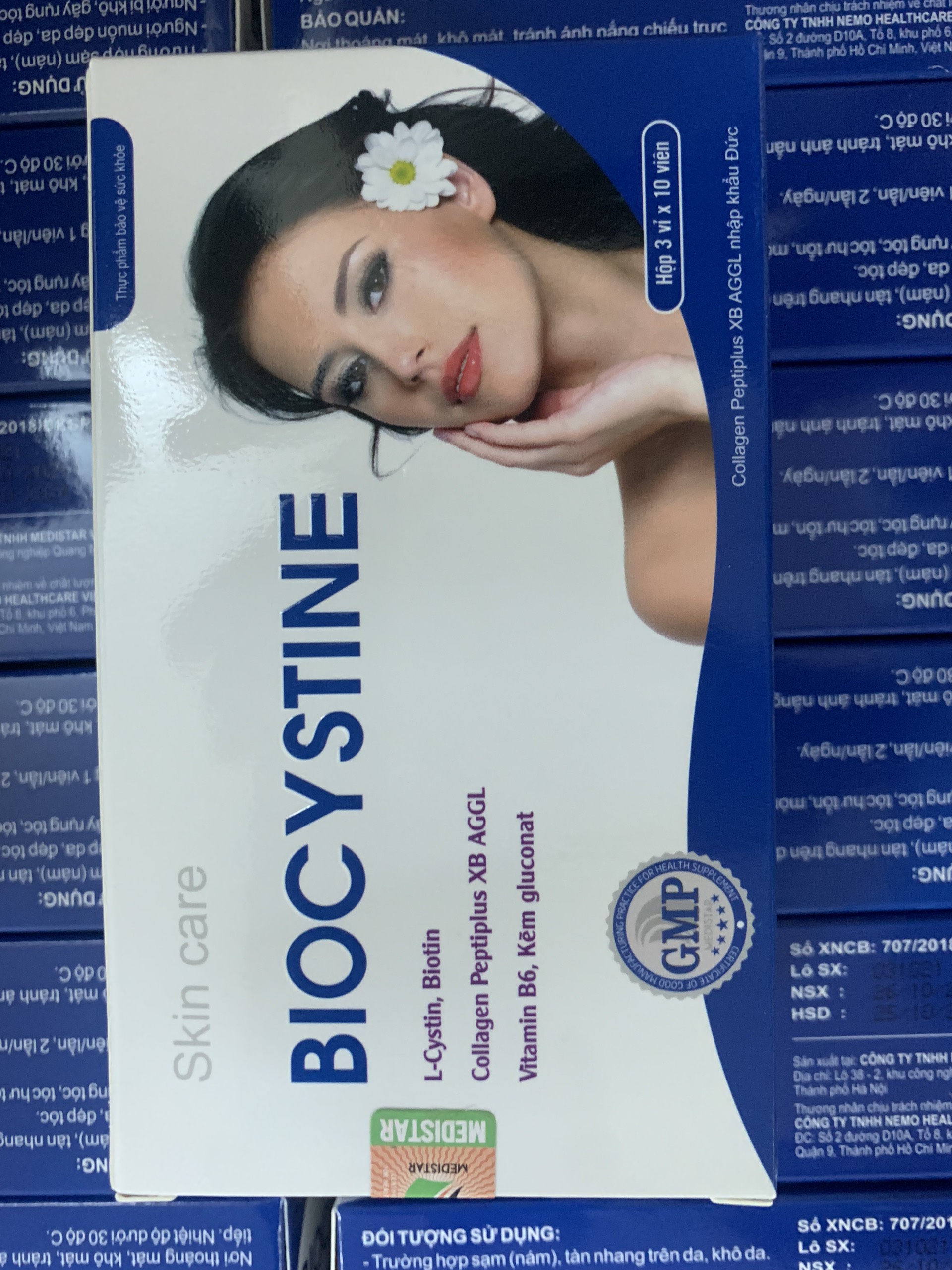 ✅[Chính Hãng] Biocystine Viên uống đẹp da,sáng da, khỏe tóc
