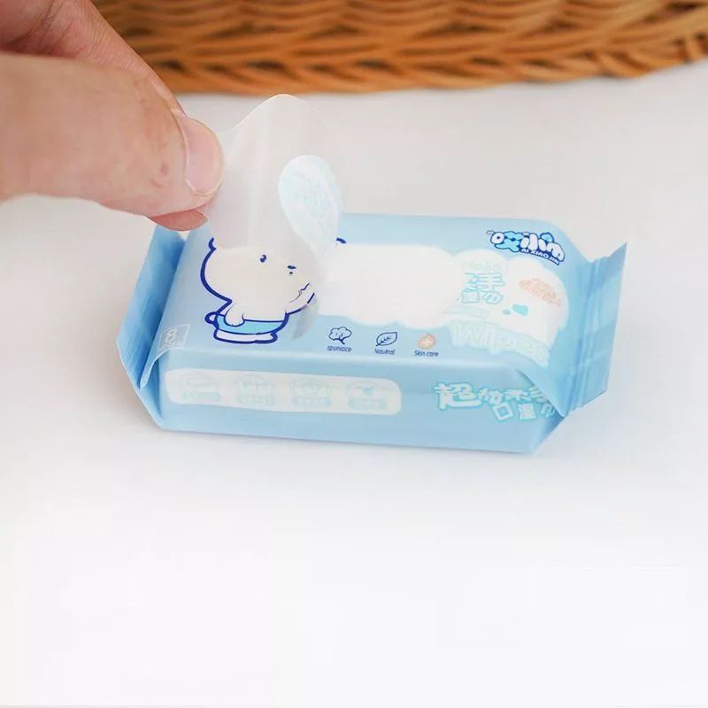 Khăn Giấy Uớt Mini Bỏ Túi Bịch 8 Gói 64 Tờ