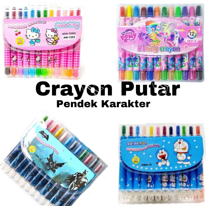 Rotating Crayons 12 colors