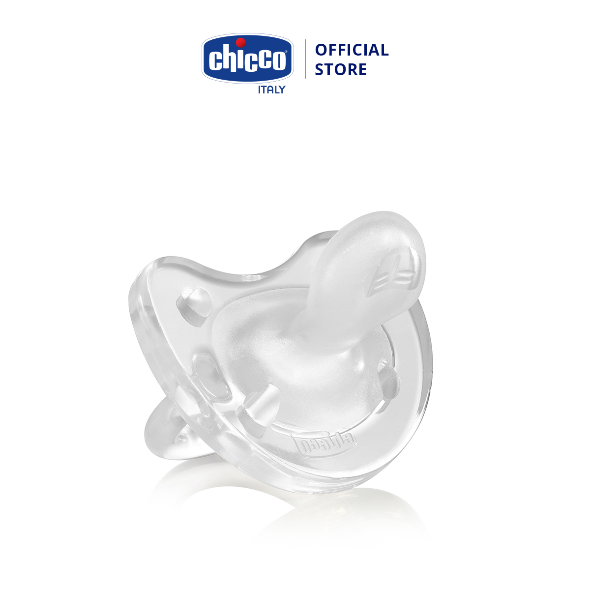 White Physio Soft Silicone Pacifier