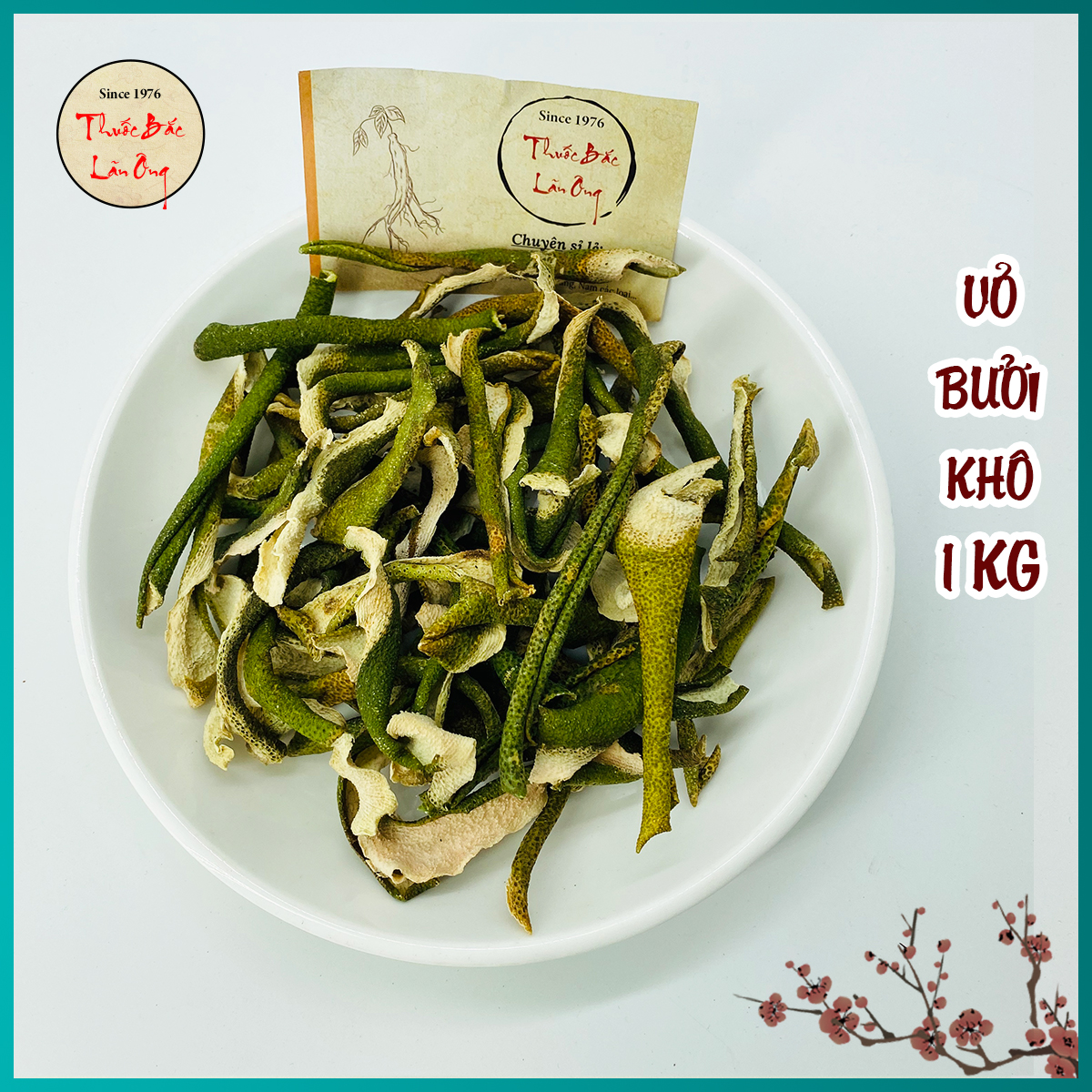 1kg Vỏ Bưởi Khô Hàng Loại 1
