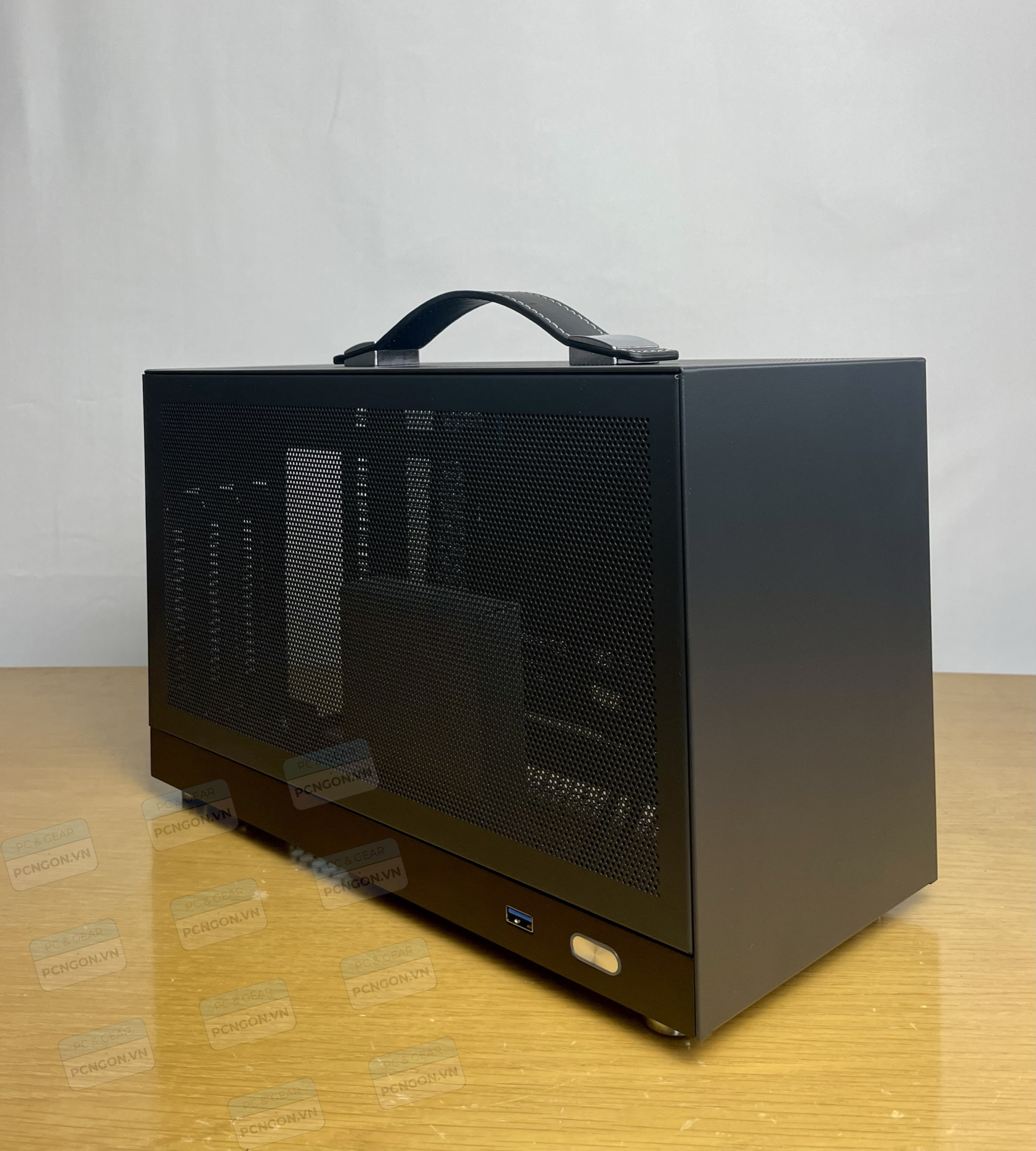 [PCNGON] shiny snake S400 mini ITX computer case -black (with  3.0 riser)