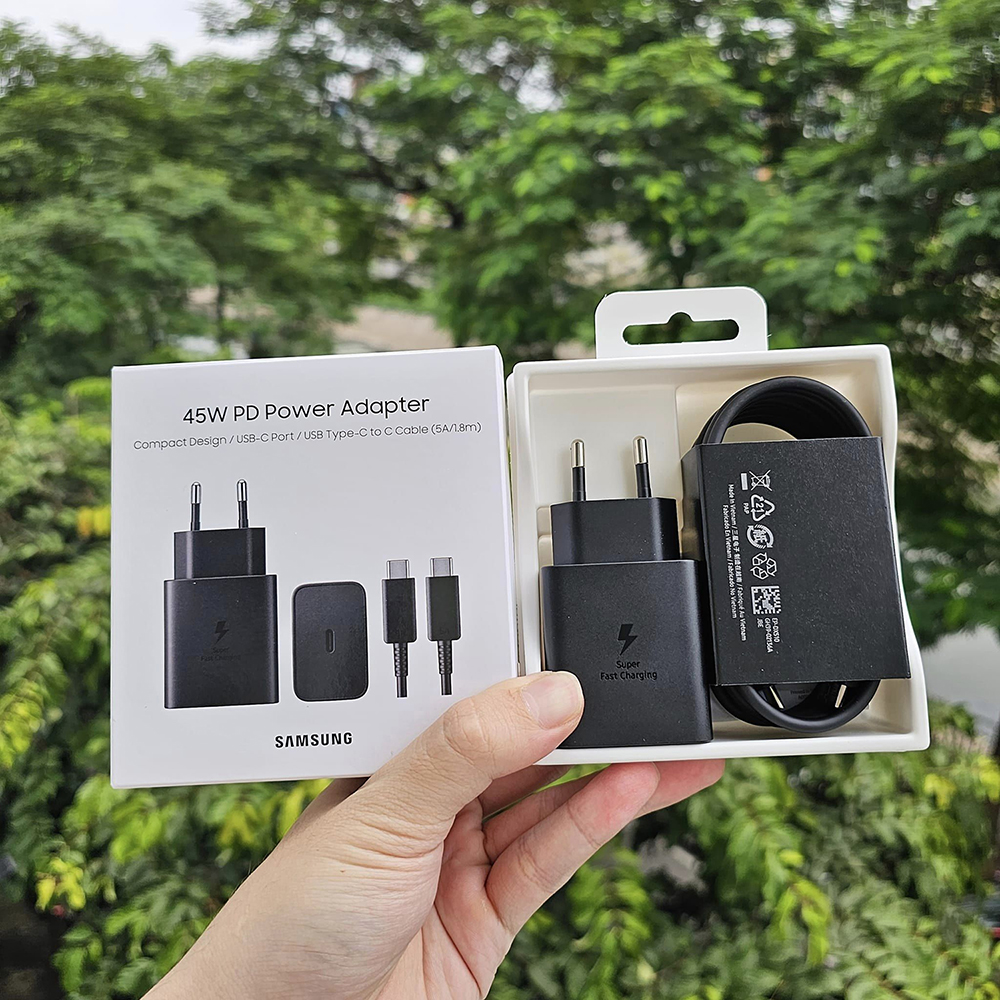 [45W] Bộ củ cáp sạc nhanh Samsung 45W chuẩn PD