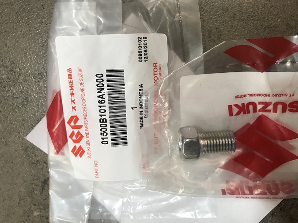 Ốc xả nhớt gắn satria fi và raider fi