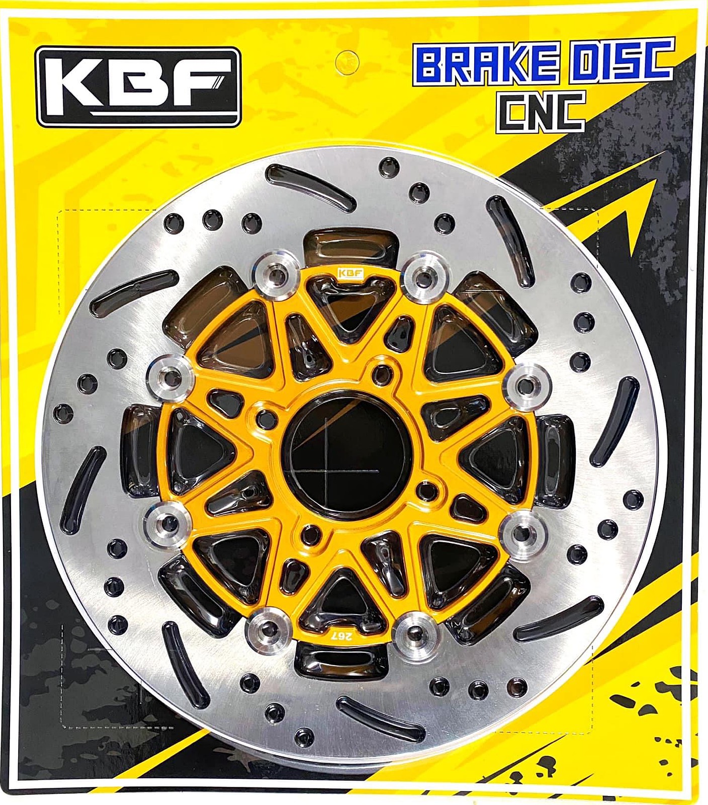 ĐĨA PHANH THẮNG 220mm 267mm KBF