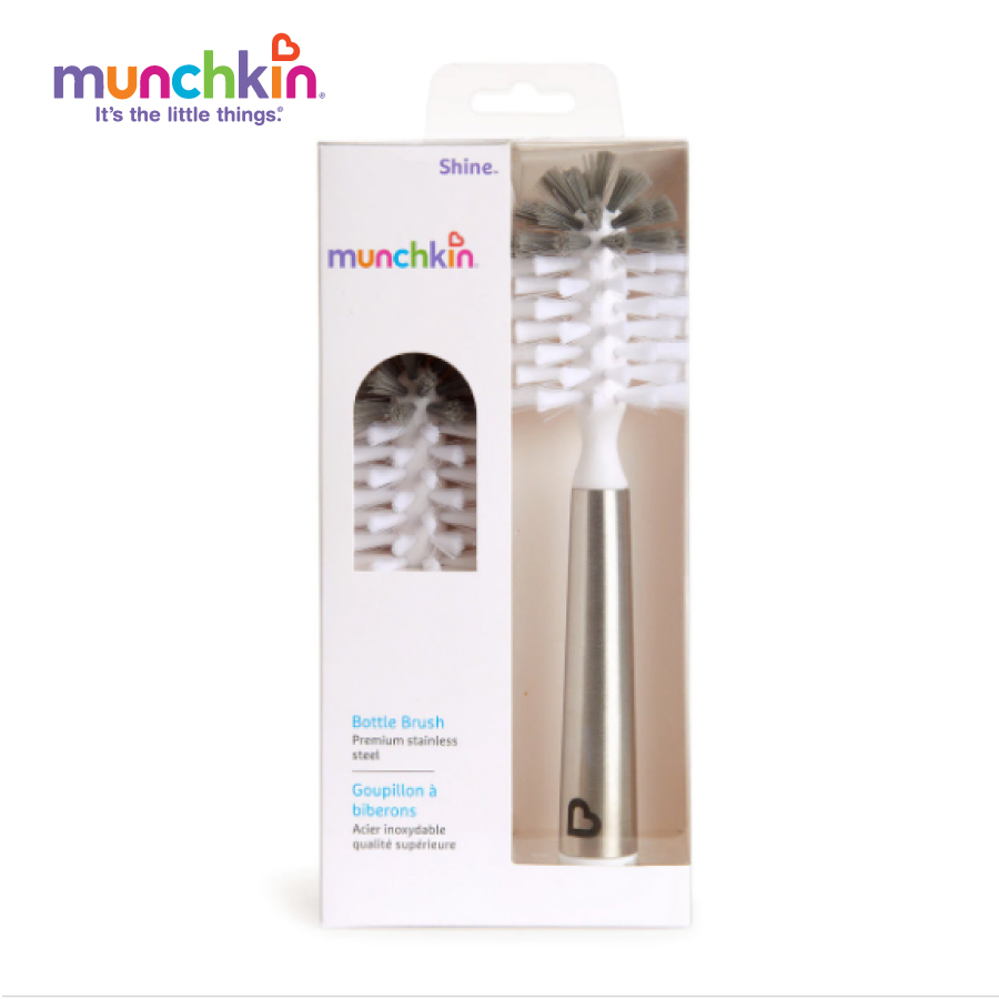 BỘ CHỔI CỌ THÂN INOX MUNCHKIN
