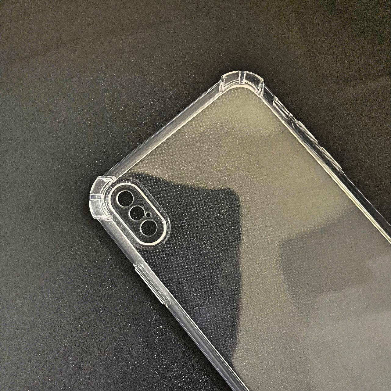 Ốp lưng iPhone Xs Max dẻo Trong suốt Chống sốc