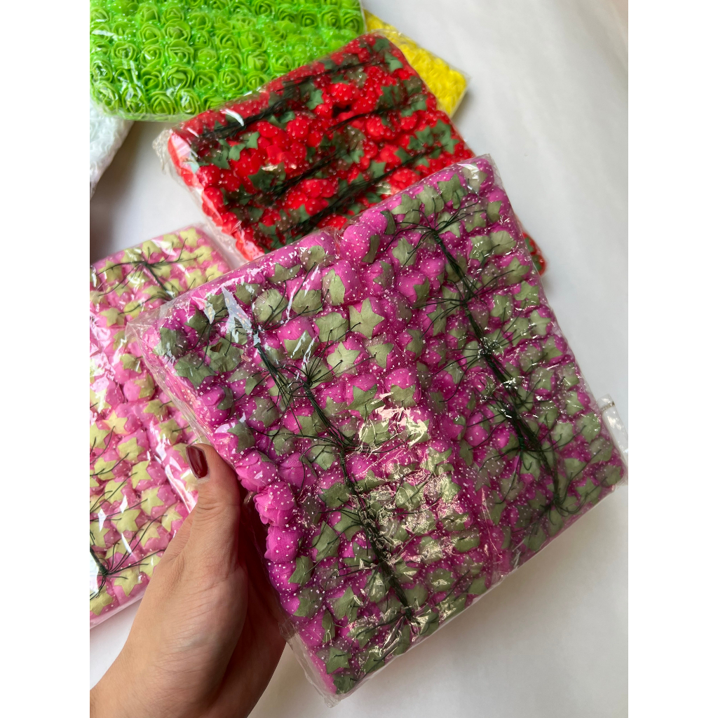 Gói 144 hoa xốp nhí 2cm