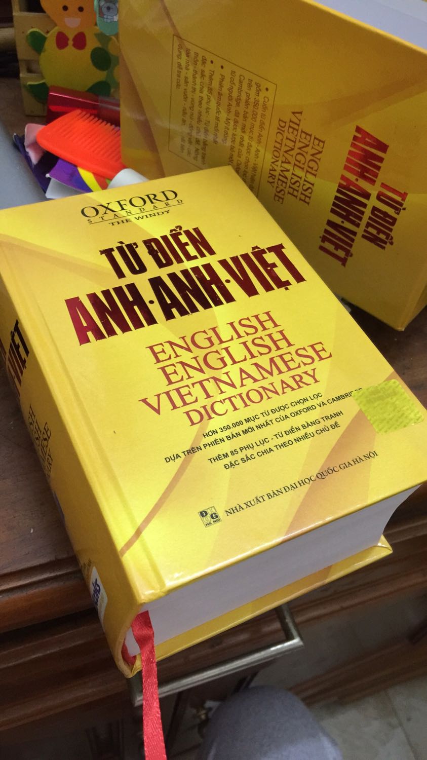 Sách - Từ điển Anh - Anh - Việt ( Bìa Vàng) - McBooks